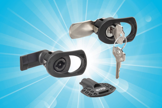 New IP65 quarter-turn, quick-fit latches from Elesa UK New IP65 quarter-turn, quick-fit latches from Elesa UK